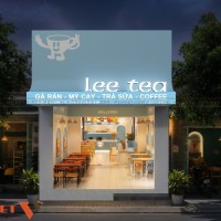 Thiết kế cửa hàng coffee + ăn vặt 60m2 tại Ninh Bình  